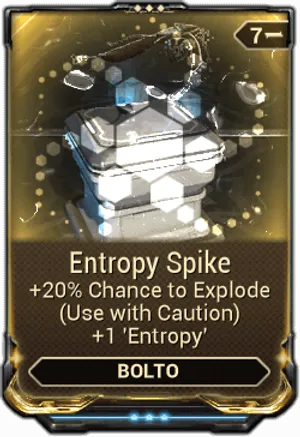 Entropy Spike