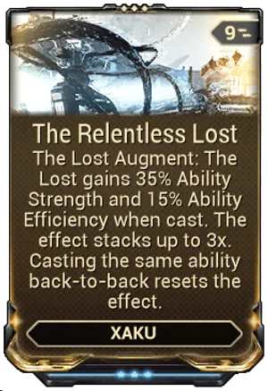 The Relentless Lost