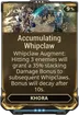 Accumulating Whipclaw
