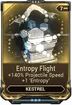 Entropy Flight