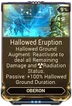 Hallowed Eruption