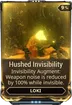 Hushed Invisibility