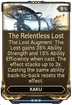 The Relentless Lost